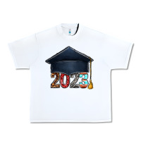 White 2023 graduation hat bbs Urban Heavy Tee - BundleAndBundleShop