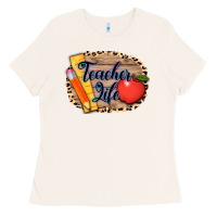 Teacher Life Background 3200x2400 Ladies Tee | Teevron