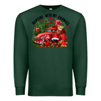 Sports Green Valentine's Day hanging with my gnomies Premium Sweatshirt - FaDigitalArtStudio