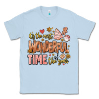 Dusty Blue its the most wonderful time of the year Classic Tee - MaliasSmallBusiness