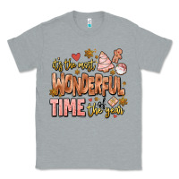 Heather Grey its the most wonderful time of the year Classic Tee - MaliasSmallBusiness