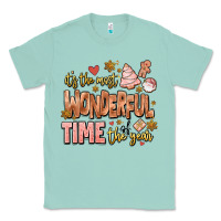 Seafoam its the most wonderful time of the year Classic Tee - MaliasSmallBusiness