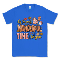 True Royal its the most wonderful time of the year Classic Tee - MaliasSmallBusiness