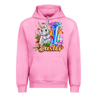 Fuchsia Pink MY easter Urban Hoodie - CowhideDigitalArt