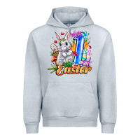 Heather Grey MY easter Urban Hoodie - CowhideDigitalArt