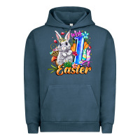 Pigment Midnight Navy MY easter Urban Hoodie - CowhideDigitalArt