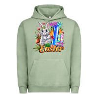 Pigment Oil Green MY easter Urban Hoodie - CowhideDigitalArt