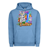 Pigment Pebble Blue MY easter Urban Hoodie - CowhideDigitalArt