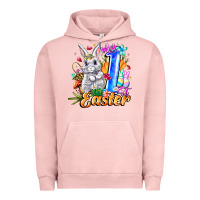 Pigment Salmon MY easter Urban Hoodie - CowhideDigitalArt