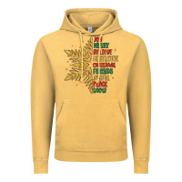 Vintage Mustard christmas snowflake Vintage Hoodie - MaliasSmallBusiness
