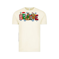 Vintage Arctic Christmas Believe Vintage Tee - MaliasSmallBusiness