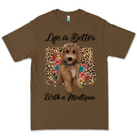 Cacao life is better with a maltipoo Premium Tee - BarkalooDesign