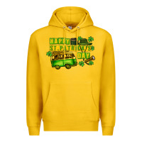 Lemon Camper Happy St. Patrick's Day Premium Hoodie - CowGirlArtShop