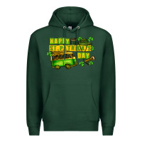 Sports Green Camper Happy St. Patrick's Day Premium Hoodie - CowGirlArtShop