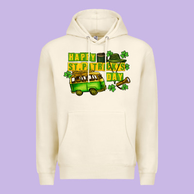 Camper Happy St. Patrick's Day Premium Hoodie Designed By Cowgirlartshop