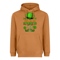 Meerkat Just here for the shenanigans St. Patrick's Heavyweight Hoodie - OliviaCreatesArt