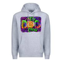 Heather Grey the boo crew Premium Hoodie - JahusDesignShop