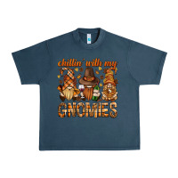 Midnight Navy chilling with my gnomies bbs Urban Heavy Tee - BundleAndBundleShop