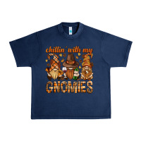 Navy chilling with my gnomies bbs Urban Heavy Tee - BundleAndBundleShop