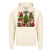 Vintage Artic feliz navidad Vintage Hoodie - MaliasSmallBusiness