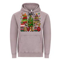 Vintage Zinc feliz navidad Vintage Hoodie - MaliasSmallBusiness