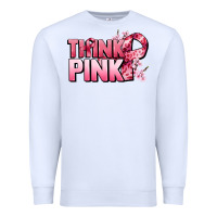 Think Pink Cancer Awareness Premium Sweatshirt | Teevron