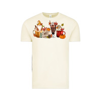 Vintage Arctic Fall Gnome Coffee Cups Vintage Tee - MaliasSmallBusiness