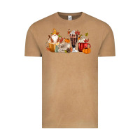 Vintage Camel Fall Gnome Coffee Cups Vintage Tee - MaliasSmallBusiness