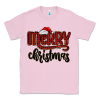 Bubblegum Pink merry christmas Classic Tee - MaliasSmallBusiness