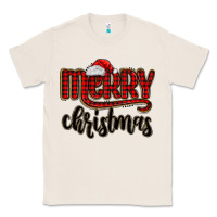 Natural merry christmas Classic Tee - MaliasSmallBusiness