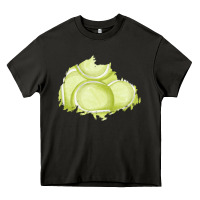 Asphalt tennis patch Heavy Core Tee - AdoDesignShop
