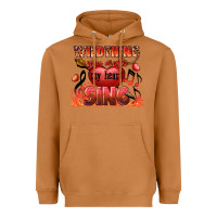 Meerkat Valentine's Day wild thing you make my heart sing Heavyweight Hoodie - FaDigitalArtStudio