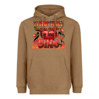 Toasted Coconut Valentine's Day wild thing you make my heart sing Heavyweight Hoodie - FaDigitalArtStudio