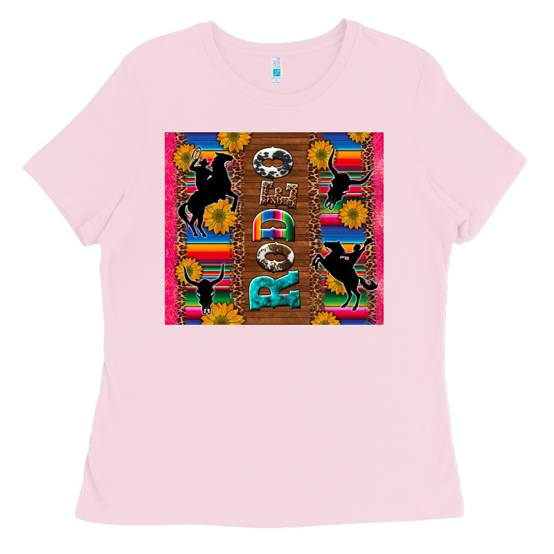 Rodeo Serape Leopard Glitter Ladies Tee by Artiststas | Teevron