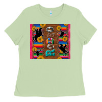 Matcha rodeo serape leopard glitter Ladies Tee - Artiststas