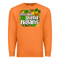 Carrot St. Patrick's Little miss shenanigans Premium Sweatshirt - OliviaCreatesArt