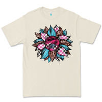Bone race leopard sunflower Premium Tee - JahusDesignShop