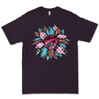 Plum race leopard sunflower Premium Tee - JahusDesignShop