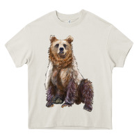 Cream bear Heavy Core Tee - Artiststas