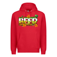 Red St. Patrick's Day beer Premium Hoodie - CowGirlArtShop