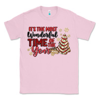 Bubblegum Pink its the most wonderful time of the year Classic Tee - MaliasSmallBusiness