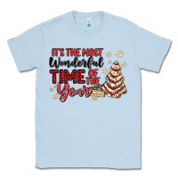 Dusty Blue its the most wonderful time of the year Classic Tee - MaliasSmallBusiness
