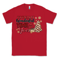 Red its the most wonderful time of the year Classic Tee - MaliasSmallBusiness