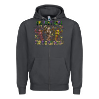 Smoke im just here for the crawfish Zipper Hoodie - CowGirlArtShop