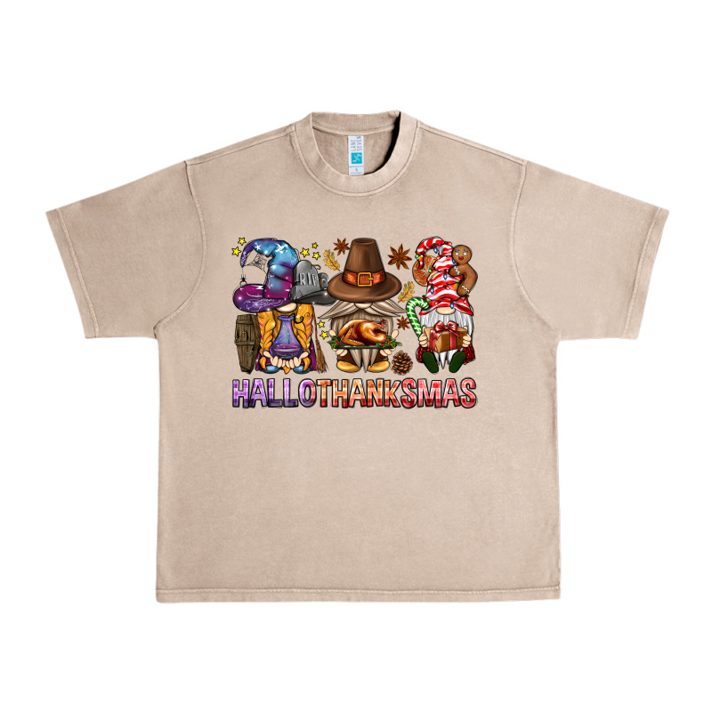 Hallothanksmas Gnomies Bbs Urban Heavy Tee by BundleAndBundleShop | Teevron