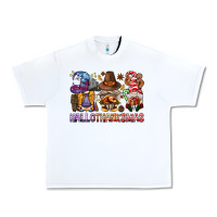 White hallothanksmas gnomies bbs Urban Heavy Tee - BundleAndBundleShop
