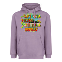 Lavender Fiesta siesta tequila repeat Heavyweight Hoodie - FaDigitalArtStudio