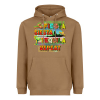 Toasted Coconut Fiesta siesta tequila repeat Heavyweight Hoodie - FaDigitalArtStudio