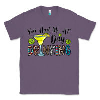Lavender you had me at day drinkg Classic Tee - CowhideDigitalArt