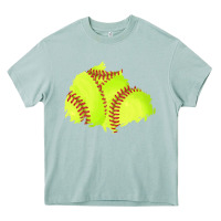 Arona softball patch Heavy Core Tee - AdoDesignShop